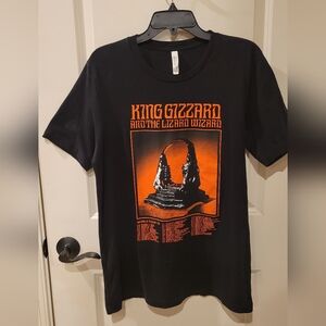 Black King Gizzard and the Lizard Wizard T-Shirt World TOUR 2019